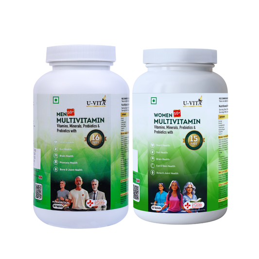 Golden Couple 50+ Multivitamin Combo