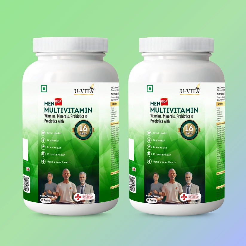 Uvita multivitamin for men 50 plus