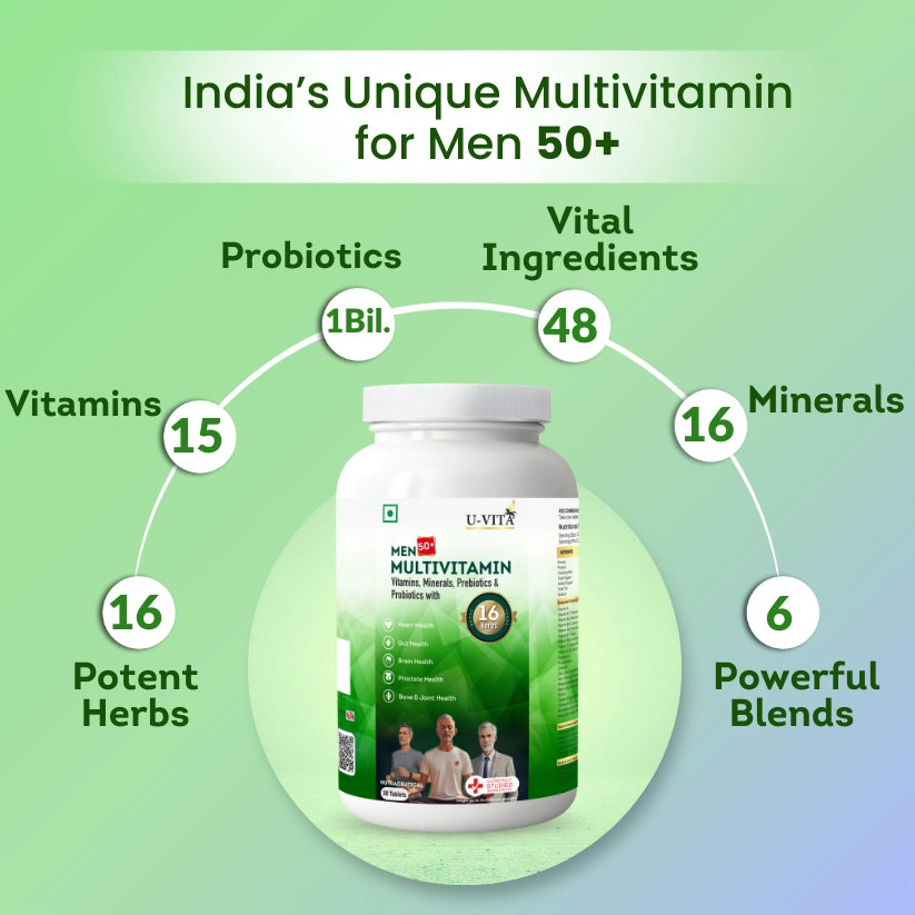 men 50 plus multivitamin