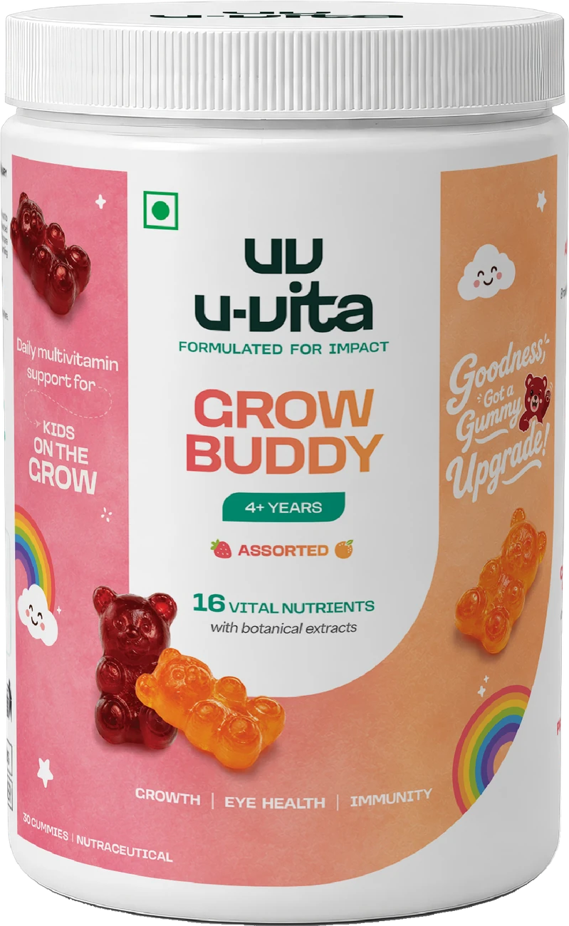 Grow Buddy Kids Multivitamin Gummies 4+