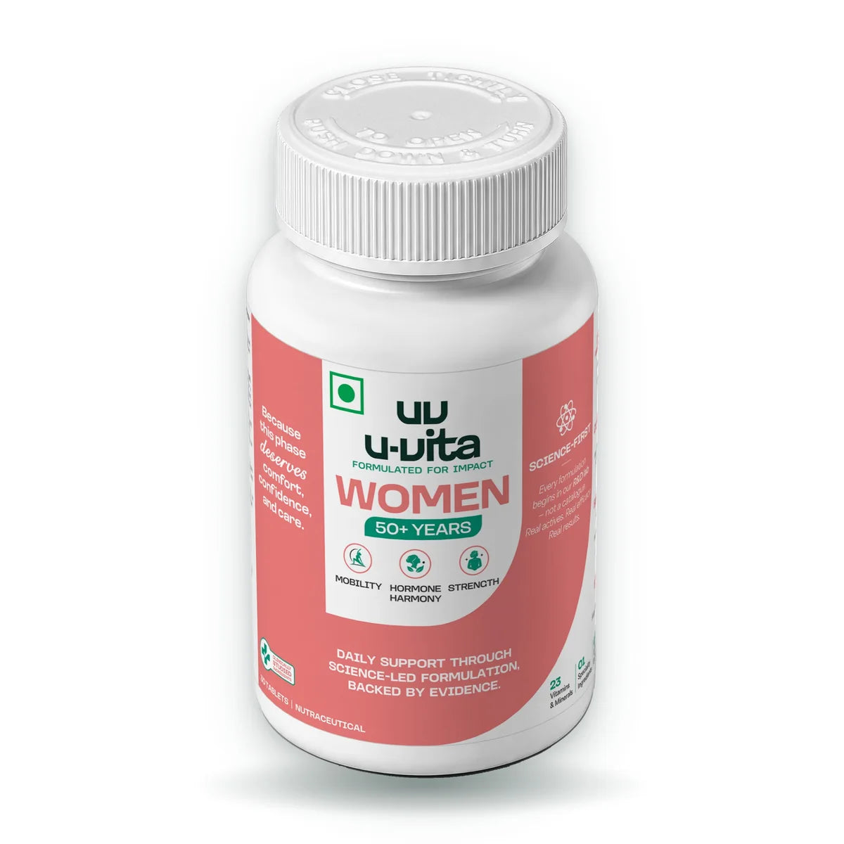 Women 50+ Daily Tablets – Pack shot