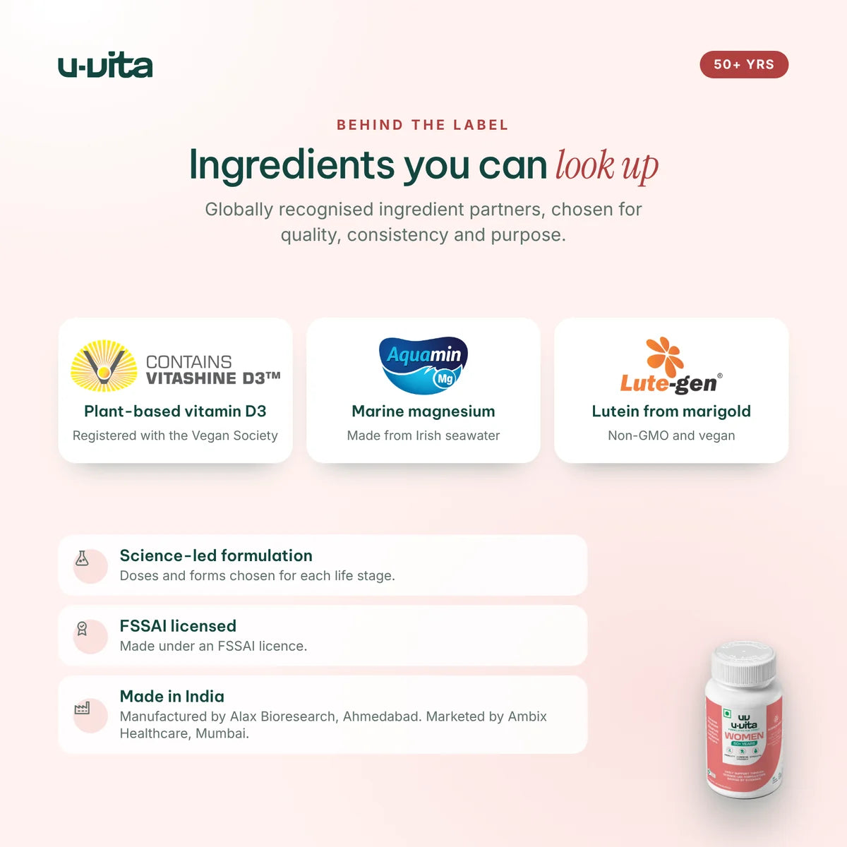 Women 50+ Daily Tablets – Trust