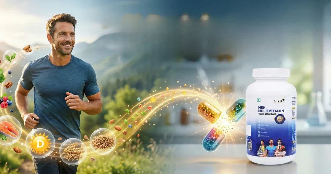 Multivitamin for Men: Benefits, Uses & Daily Nutrition Needs
