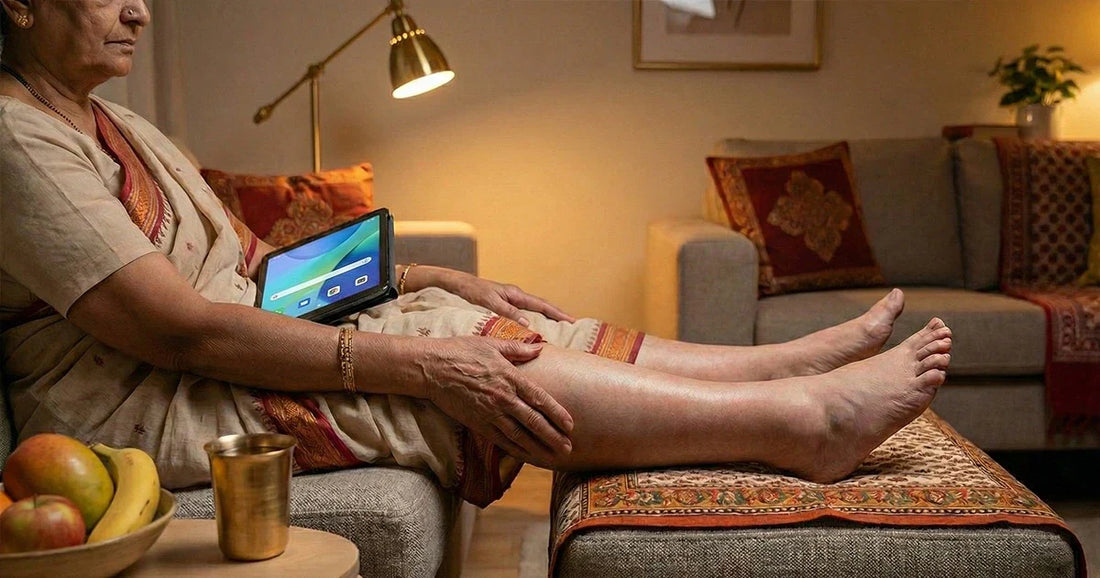 The “Evening Swelling” Problem: Why Many Elders Experience Heavy Legs by Night