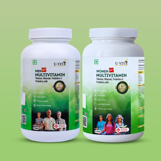 Golden Couple 50+ Multivitamin Combo